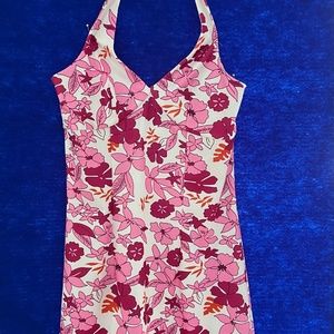 Pretty in Pink Halter Dress